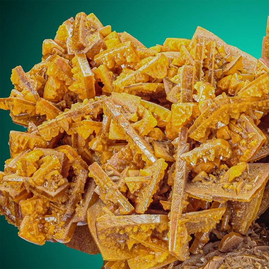 Wulfenite-Helena Mine |  Mežica | Carinthia Region | Slovenia